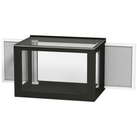 Catio Outdoor Cat Enclosure 25"–41" Outdoor Cat House for Sunbathing, Napping & Overlooking