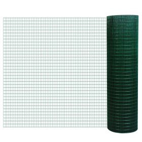 PVC Coated Steel Chicken Rabbit Mesh Fencing Wire Garden Galvanized Fence Border