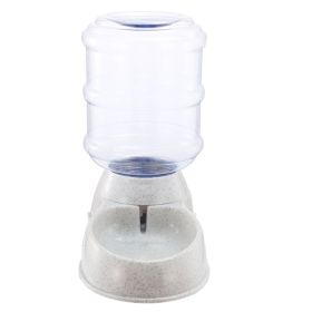 3.5L 1Gal Pet Water Dispenser Self-Dispensing Gravity Pets Water Feeder Automatic Pet Waterer Cat Dog