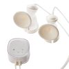 Breast Pump, Double Electric Breast Pumps, 4 Modes & 16 Levels, 300mmHg Strong Suction