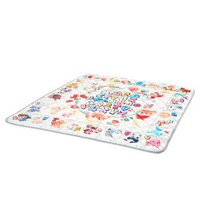 Baby Play Mat, Extra Large 71""x79"" Baby Crawling Mat, Non-Slip One-Piece Thickened Soft Baby Mat, Foldable Floor Mat