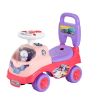 Ride On Toddler Push Car, Push Car for Toddler 19 to 36 Months, Kids Ride On Toy with Horn & Music, 48.5 lbs Load Capacity, Under-seat Storage