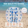 Inflatable Bumper Ball 1-Pack, 4FT/1.2M Body Sumo Zorb Balls for Teen & Adult, 0.8mm Thick PVC Human Hamster Bubble Balls for Outdoor Team Gaming Play
