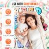 Baby Play Mat, 59"x71" Baby Crawling Mat, Non-Slip One-Piece Thickened Soft Baby Playmat, Foldable Rollable Floor Mat