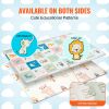 Baby Play Mat, 51"x79" Baby Crawling Mat, Non-Slip One-Piece Foam Baby Playmat, Foldable Portable Reversible Floor Mat with Travel Bag