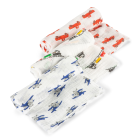 Planes, Trains, and Trucks OH MY Swaddle Set