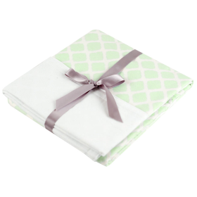 B&N  Reversible Crib Blanket