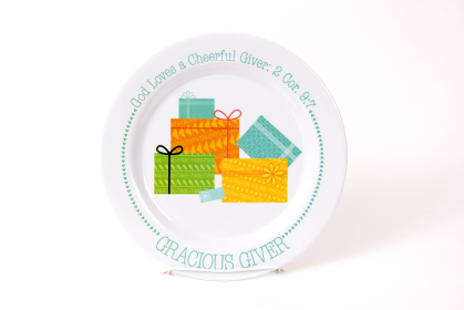 Gracious Giver Plate