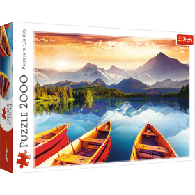 2000 piece Jigsaw Puzzles - Crystal lake, 1000 Piece Jigsaw Puzzle