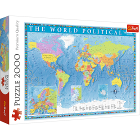 Jigsaw Puzzles - "2000" - Political map of the world