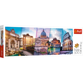 Jigsaw Puzzles - "500 Panorama" - Traveling to Italy / Fotolia