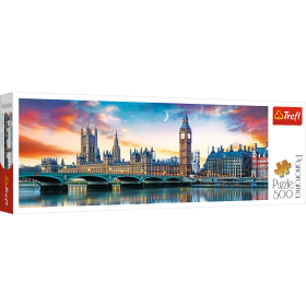 Jigsaw Puzzles - "500 Panorama" - Big Ben and Palace of Westminster, London / Fotolia