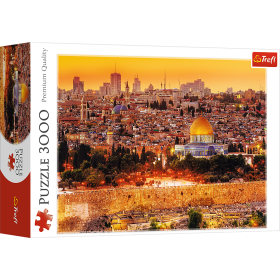 Jigsaw Puzzles - "3000" - The roofs of Jerusalem / Fototeca