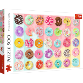 Jigsaw Puzzles - "500" - Doughnuts