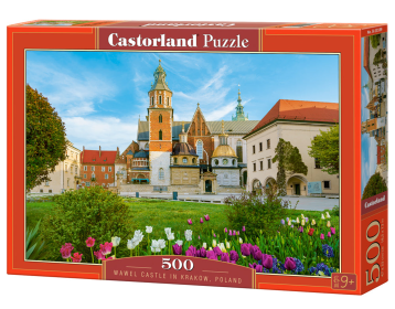 CASTORLAND 500 Piece Jigsaw Puzzles, Wawel Castle in Krakow, UNESCO World Heritage Site, Poland, Adult Puzzle, Castorland B-53599