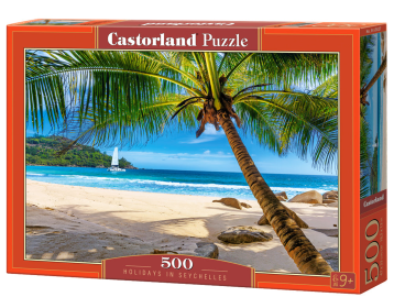 Holidays in Seychelles, 500 Piece Jigsaw Puzzle