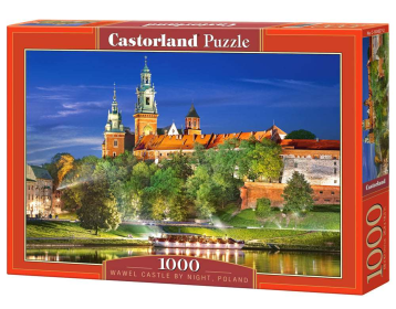 Wawel Castle by Night, 1000 Piece Jigsaw Puzzle