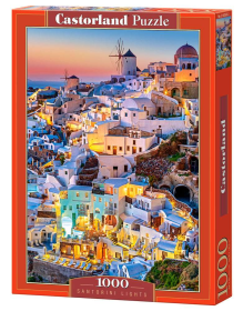 Santorini Lights, 1000 Piece Jigsaw Puzzle