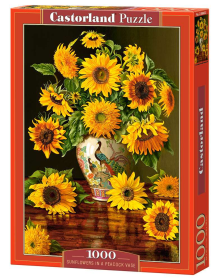 Sunflowers in a Vase, 1000 Piece Jigsaw Puzzle
