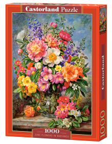 June Flowers in Radiance, 1000 Piece Jigsaw Puzzle