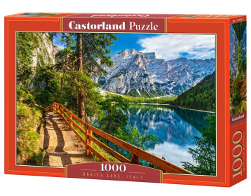 Braies Lake, 1000 Piece Jigsaw Puzzle
