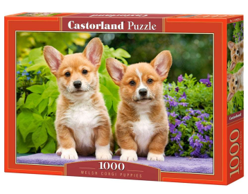Welsh Corgi Puppies, 1000 Piece Jigsaw Puzzle