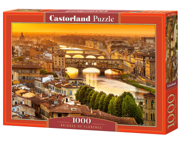 Bridges of Florence, 1000 Piece Jigsaw Puzzle