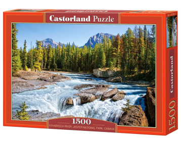 Athabasca River, Jasper National Park, Canada, 1500 Piece Jigsaw Puzzle