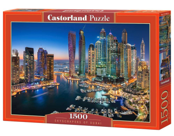 Skyscrapers of Dubai, 1500 Piece Jigsaw Puzzle