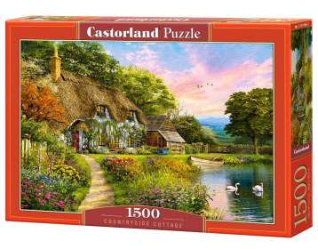 Countryside Cottage, 1500 Piece Jigsaw Puzzle