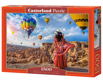 Admiration of colors, 1500 Piece Jigsaw Puzzle