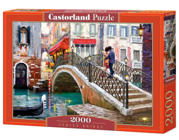 Venice Bridge, 2000 Piece Jigsaw Puzzle