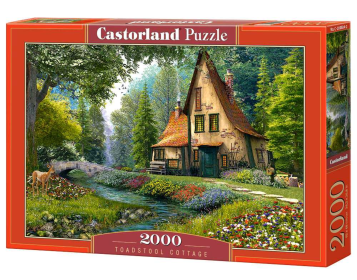 Toadstool Cottage, 2000 Piece Jigsaw Puzzle