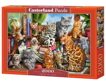 House of Cats, 2000 Piece Jigsaw Puzzle