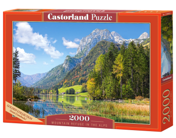 Mountain Refuge in the Alps, 2000 Piece Jigsaw Puzzle