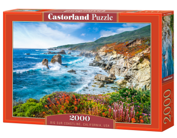 Big Sur Coastline, California, USA, 2000 Piece Jigsaw Puzzle
