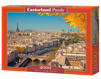 Paris from Above, 2000 Piece Jigsaw Puzzle