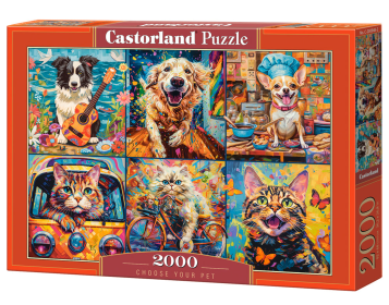 Choose Your Pet, 2000 Piece Jigsaw Puzzle