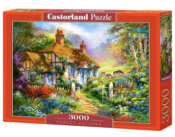 Forest Cottage, 3000 Piece Jigsaw Puzzle