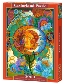 Partnership of the Sun and The Moon, 3000 Piece Jigsaw Puzzle