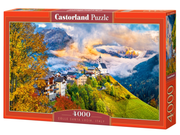 Colle Santa Lucia, Italy, 4000 Piece Jigsaw Puzzle