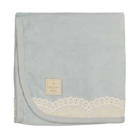 Tiny Eyelet Blanket