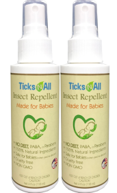 All Natural Insect Repellent 4 Babies 4oz (2 pack)