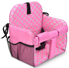 MomoGo 3-in-1 Deluxe Shopping Cart, High Chair and Swing Insert, Universal Fit, 4-24 Months, Dottie