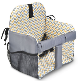 MomoGo 3-in-1 Deluxe Shopping Cart, High Chair and Swing Insert, Universal Fit, 4-24 Months, Ziggy