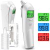 3-in-1 Infrared Ear Thermometer - Fast Digital Reading, Fever Alert, Silent Mode, Memory - Baby Medical Essential for Home Use - White