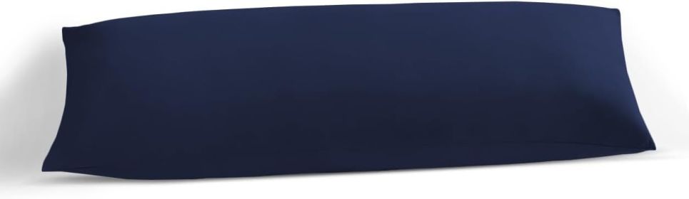 Body Pillow Cover 20x48 Body Pillow Case 100% Soft Egyptian Cotton 1Pc Body Pillow Cover Premium 500 Thread Count Body Pillowcase Zipper Closure