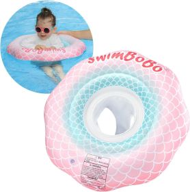 Inflatable Baby Swimming Float with Safe Seat for Age 6-36 Months Toddler