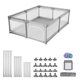 Baby Playpen, 78.7″ x 70.3″ Extra Large Playpen for Babies Toddlers, Indoor/Outdoor Baby Fence Play Yard