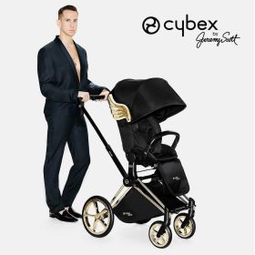 CYBEX Jeremy Scott Wing Collection Priam 3-in-1 Travel System Baby Stroller - Black